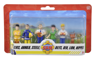 Preview: Simba 109252538 - Sam Figuren Set 6 Stück