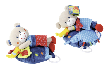 Nicotoy 6305799834 - Baby Musikkissen, Dans La Lune, 2-fach sortiert