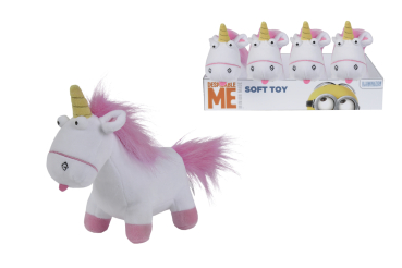 Simba 6305873039 - Minions Plüsch Einhorn klein, ca. 22 cm