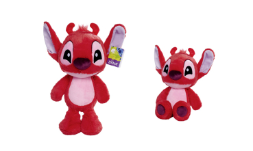 Simba 6315870031 - Disney Flopsies Leroy rot, ca. 25cm