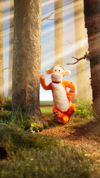 Simba 6315872672 - Disney WTP Cuddle Refresh Tigger, Plüsch ca. 25 cm