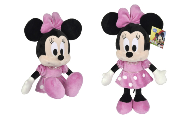 Simba 6315873048 - Disney Mickey Mouse Clubhouse, Plüsch Minnie Premiere ca. 50 cm