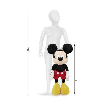 Simba 6315874870 - Disney Mickey an the Toadster Racers, Plüsch ca. 80 cm