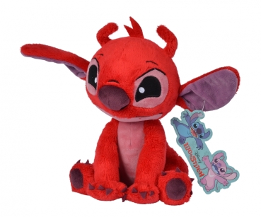 Simba 6315876986 - Disney 'Leroy & Stitch' Leroy rot, ca. 25 cm