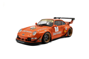 Solido 421186493 - 1:18 RWB BODYKIT JÄGERMEISTER orange