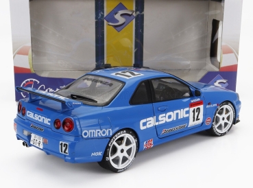 Solido 421183720 - 1:18 Nissan Skyline GT-R (R34) Streetfighter #12 CALSONIC TRIBUTE 2000