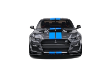 Solido 421182530 - 1:18 Ford Shelby Mustang GT500KR grau/blau
