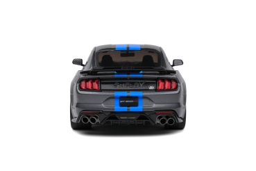 Solido 421182530 - 1:18 Ford Shelby Mustang GT500KR grau/blau
