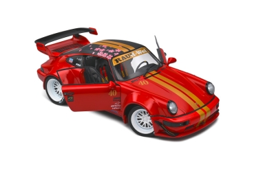 Preview: Solido 421182940 - 1:18 Porsche RWB Red Saduka, RAUH-WELT