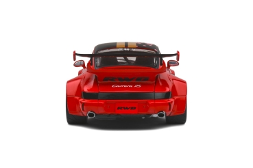 Solido 421182940 - 1:18 Porsche RWB Red Saduka, RAUH-WELT