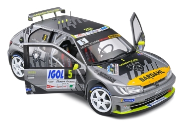 Solido 421183180 - 1:18 Peugeot 306 Maxi #5 Rallye du Mont-Blanc 2021 F.Delecour