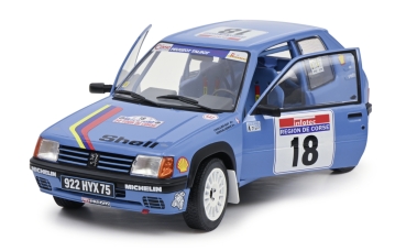 Solido 421185740 - 1:18 Peugeot 205 Rallye #18