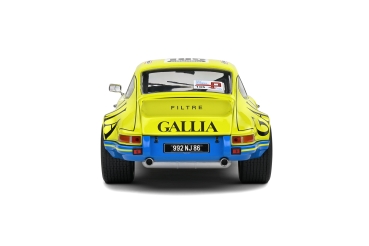 Solido 421185960 - 1:18 Porsche 911 Carrera RS Coupe 2.7 #105 Rally Tour De France 1973 gelb
