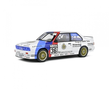 Solido 421186230 - 1:18 BMW (E30) #36 DTM Season 1989 Steve Soper