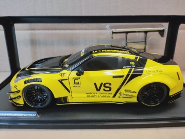 Solido 421186334 - 1:18 Nissan GT-R (R35) Liberty Walk gelb-schwarz