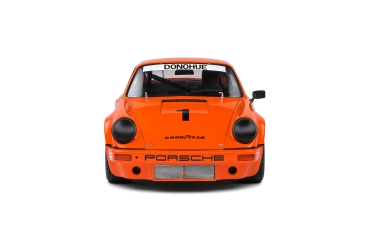 Solido 421186359 - 1:18 Porsche 911 IROC Daytona 1974 – #1 Donohue orange