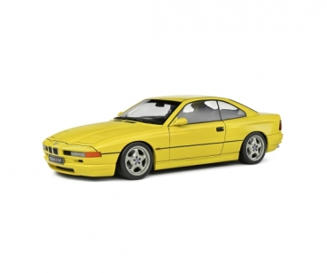 Solido 421186387 - 1:18 BMW 850 (E31) CSI 1990 gelb Dakar-Yellow