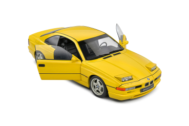 Solido 421186387 - 1:18 BMW 850 (E31) CSI 1990 gelb Dakar-Yellow