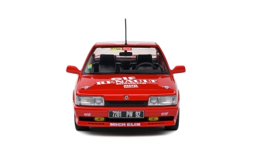 Solido 421186409 - 1:18 Renault 21 MK.1 Turbo Record de Vitesse sur Glace 1988 rot