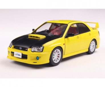 Solido 421186432 - 1:18 Subaru Impreza WRX STI SOLIDO WORKS Yellow gelb 2003