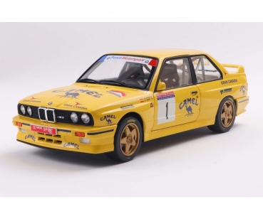 Solido 421186444 - 1:18 BMW E30 M3 GR.A #1 Rally Principe Asturias gelb