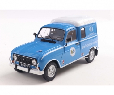 Solido 421186454 - 1:18 Renault 4LF4 GORDINI SERVICE blau