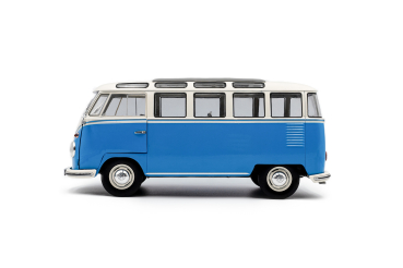 Preview: Solido 421186462 - 1:18 VW T1 Samba 21 WINDOWS  blau/weiß 1962