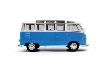 Preview: Solido 421186462 - 1:18 VW T1 Samba 21 WINDOWS  blau/weiß 1962