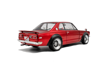 Preview: Solido 421186483 - 1:18 Nissan Skyline (C10) HAKOSUKA 1970 Red Metallic, S1813002