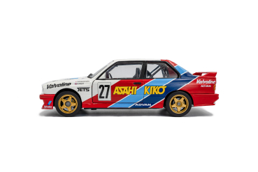 Preview: Solido 421186546 - 1:18 BMW E30 M3 JTCC – 1986, #27 KAWAMOTO /REID weiß