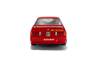 Preview: Solido 421186546 - 1:18 BMW E30 M3 JTCC – 1986, #27 KAWAMOTO /REID weiß