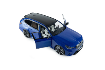 Solido 421186550 - 1:18 BMW M5 (G99) TOURING M Marina Bay Blue Metallic – 2024, S1814801