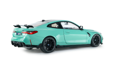 Preview: Solido 421186560 - 1:18 BMW M4 türkis Performance Parts – Solido Works Turquoise – 2025, S1814501
