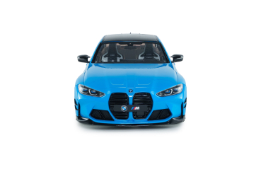 Solido 421186606 - 1:18 BMW M3 (G80) blau Performance Parts – DAYTONA BEACH BLUE – 2024