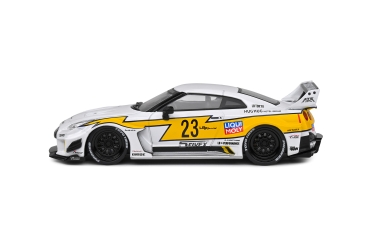 Solido 421438212 - 1:43 Nissan GTR35 LBWK Silhouette 2019 weiß