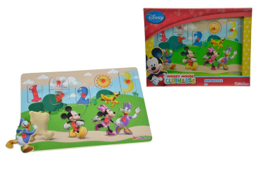 EICHHORN 100003306 - Mickey Mouse Clubhouse Steckpuzzle