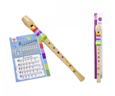 Eichhorn 100003481 - Musik Holzflöte, 32 cm