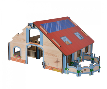 Eichhorn 100004322 - Pferdestall 30-teilig