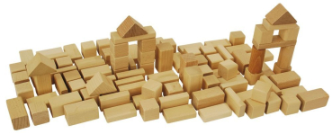 HEROS 100050131 - Natur Holzbausteine