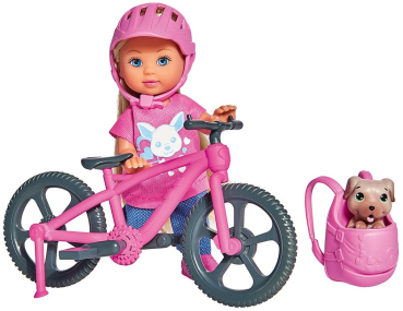 Simba 105733273 - Evi Love, Ferienspaß Fahrrad