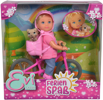 Simba 105733273 - Evi Love, Ferienspaß Fahrrad