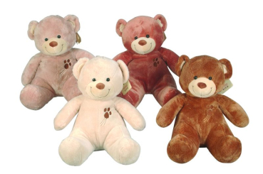Nicotoy 105812023 - Plüsch Bär Bijou 31cm, 4-sortiert