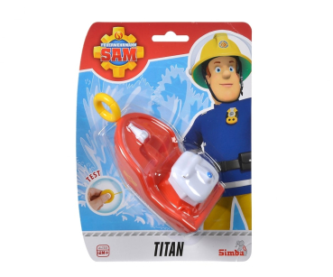 Preview: Simba 109252134 - Feuerwehrmann Sam Aufzieh-Boot Titan