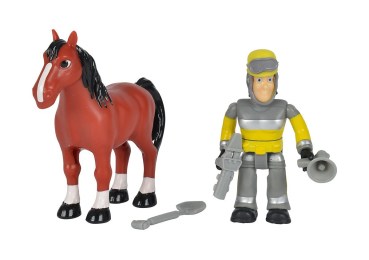 Simba 109259746 – Sam und Pferd, Tierrettung Figuren Set
