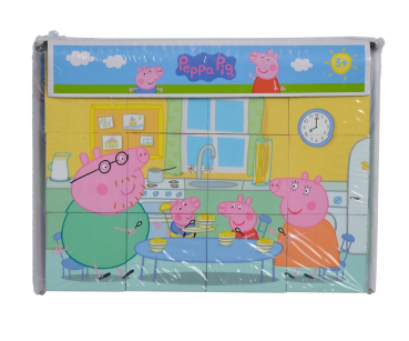 Eichhorn 109265708 - Peppa Pig, Bilderwürfel