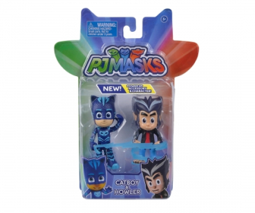 Simba 109402223 - PJ Masks Figuren Set Catboy + Howler