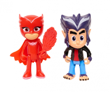 Simba 109402418 - PJ Masks Figuren-Set Eulette + Heuler