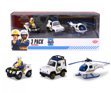 Dickie 203092006 - Sam 3-Pack Polizei