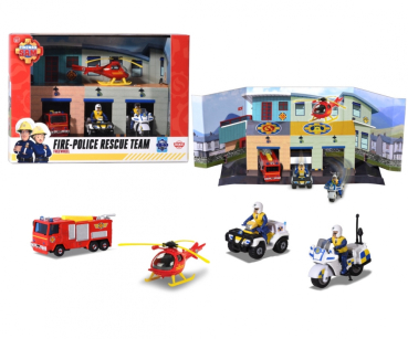 Dickie 203093008 - Sam Fire Rescue Team Set