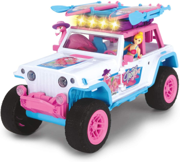 Preview: Dickie 203185000 - Pink Drivez Flamingo Jeep